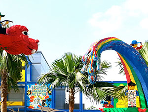 Ausfahrt ins Legoland